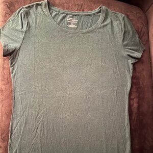 Set 3 - Banana Republic Timeless Tees SP Green / Teal & GAP Small Camo Green